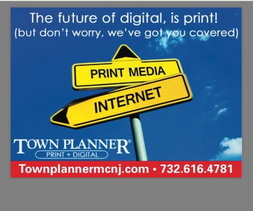 Town Planner Calendar Advertising Promotions Manalapan Business 